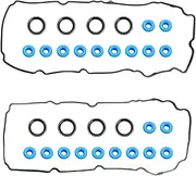 Engine Valve Cover Gasket Set Automotive Replacement Parts Fit for Ford Edge Flex Fusion Taurus Taurus X Lincoln MKS MKZ MKT MKX Mazda 6 CX-9 Mercury Sable 2007-2015, Gasket Kit Replace VS50767R