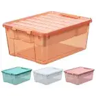 Toys Storage Organizer Bins Bricks Bins Box with Lid Space Saving opportune