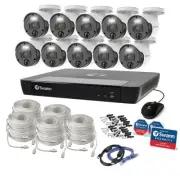 Swann SONVK-1676810-US Master 16-CH 10 Camera 4K UHD 2TB Security Surveillance