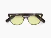 Lucyd Smart Sunglasses | Electra Model | Bluetooth Audio Glasses | Open Ear | Noise Canceling Wireless Mics| Narrow Size Blue Light+ Yellow (40% Filte
