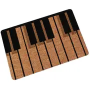 Piano Keys Music Notes Front Door Mat -outdoor/indoor Entrance Door Mat Home