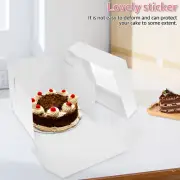 10Pcs Tall Cake Box with Cake Boards 10 Inch Large Tall Bakery Boxes♚