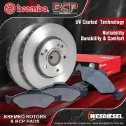 Front Brembo Disc Brake Rotors + BCP Pads for Ford LTD BF Territory TS TX SZ (for: Ford)