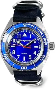 [VOSTOK] | Komandirskie 650852 Automatic Mechanical Self-Winding Diver Wrist Watch