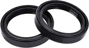 45x57x11 45 57 11 Front Fork Oil Seal Dust Cover Lip For GL1500 GL1500C Valkyrie GL1800 GL1800B F6B Gold Wing GL 1500 1800(2pcs Oil Seal)