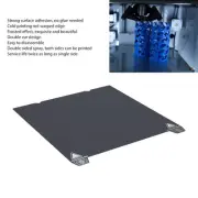 Double Sided Textured PEI Sheet 235mmx235mm W/Spring Steel Build Plate Black