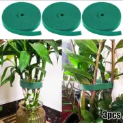3Pcs Planting Ties Hook and Loop Garden Ties Reusable Twist Ties Nylon VV