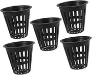 IWOWHERO 2 Inch Plastic Plant Pots Hydroponic Mesh Net Baskets Aquaponics Starter Cups Slot Design for Use