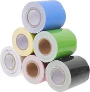 TOGEVAL 6 Rolls Bulletin Board Border Trim Paper Blackboard Decor for Classroom Windows and Walls for DIY Decoration and Creative Projects