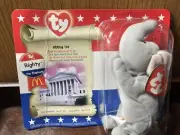 Mcdonalds Ty Beanie Babies Righty Elephant 2000 Retired American Trio Plush