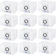[Rediboom] Pack of 12 replacement vacuum cleaner bags for Ecovacs Deebot X1 Omni / X1S Pro / T10 Pro / T20 OMNI / T20S PRO vacuum cleaner