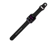1.3-inch Color Screen Smart Bracelet Can Monitor Exercise Heart Rate Blood Pressure Oxygen Oxygen Sleep Weather Music-Black