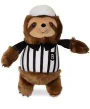 Dog Cat Plush Rufferee Squeaker Superbowl All Sports Fringe Studio Toy New Pup