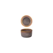 96x Round Ramekin 65x35mm 75ml Autumn Brown Tablekraft Urban Loft Porcelain