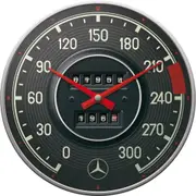 Mercedes Benz Speedo Old School Retro Wall Clock Man Cave