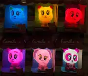 All 6 LumiLuvs Magically Lights Up Pets, makes sound, kiss sensor