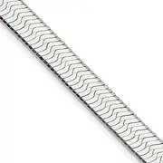 [JewelryWeb] 925 Sterling Silver Solid Polished 8.75mm Magic Herringbone Bracelet Lobster Claw Jewelry Gifts for Women - Length Options: 18 20
