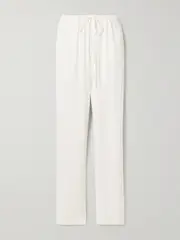 [TOVE] TOVE - Mai Stretch-jersey Straight-leg Pants - White - FR 42 FR 42 White