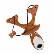 Reindeer Snowball Sling Shots, Christmas, Toys, 12 Pieces
