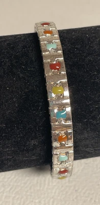 Liz Claiborne Bracelet New with Tags Colorful Sets Silvertone