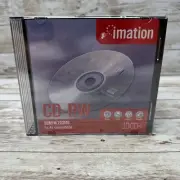 Imation 700MB 80 Min CD-RW Discs 10 Pack 1x-4x Compatible New Factory Sealed