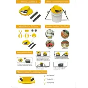 Mouse Trap Flip Mouse Rat Trap Bucket Lid With Ladder Mouse trap Catcher Slide