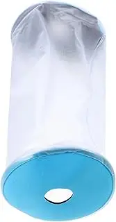 GANAZONO 1Pc Arm Cast Cover for Shower Reusable Plaster Protector Easy One Handed Use Keeps Bandages Dry for From Injuries and Surgeries Blue