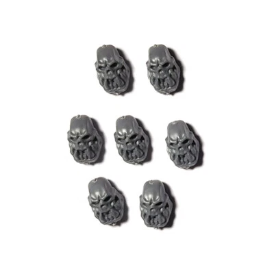 Citadel Basing ORK / ORC SKULLS x 7 (L) Warhammer 40K / Age of Sigmar