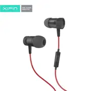 Xipin HX730 Hi-Fi In-ear Earphone With Built-in MIC Black/Red 1.2m Cable 3.5mm