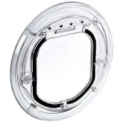 Pet Tek Slimline Pet Door Clear