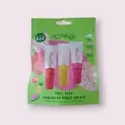 Kopari Paradise Pout Lipgloss Kit Trio Watermelon, Pineapple, Coconut!