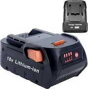 18V 6.0Ah Li-ion Replacement Battery for AEG, for Ridgid Power Tool Battery & Charger