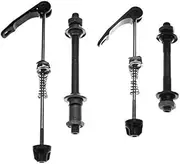Bike Skewers,Quick Release Skewer, Bike Axle Quick Release Front Rear Bicycle Axle Wheel Hub Fit for Road Bike Mountain Bike Bicycle for MTB BMX