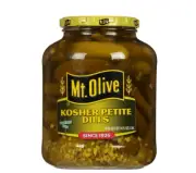 Mt. Olive Kosher Petite Dill Pickles, 46 fl oz Jar