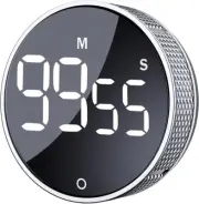 Digital Kitchen Timers Visual timers Large LED Display Magnetic Countdown Count