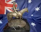 Mounted Police Trooper Statue “On Parade” Late 1800’s VIC NSW QLD WA SA