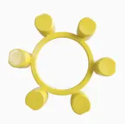 NEW Rubber Block CF-B-185 (yellow Glue) Elastomer Resin Coupling #9