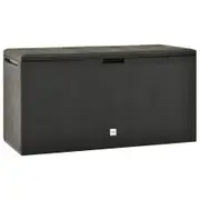 Garden Storage Box Anthracite 114x47x60 cm