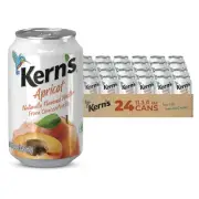 Kern's Apricot Nectar 11.3 Fl oz (24-Pack) Oz (Pack of 24)