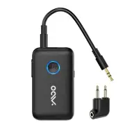 Bluetooth 5.3 Transmitter Receiver for TV/Airplane, Supports 2 Headphones/Spe...