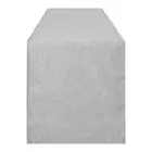 Table Runner 13 x 108 Inches Long Cotton Linen Farmhouse Style Grey Table Lin...
