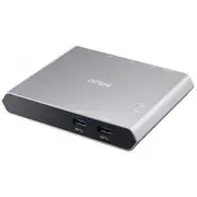 ATEN US3310 2 Port USB-C Gen 1 Dock Switch with Power Pass-Through