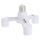 E27 Base Socket Splitter LED Light Lamp Bulb Adapter Suitable for LED Bulbs