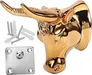 JOINPAYA 1pc Ox Head Shaped Guitar Wall Hook Space Saving Iron Guitar Holder for Electric Bass Ukulele Mandolin Capacity Display for String Instruments