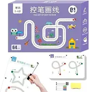Tracing Books for Kids Ages 3-5 - Kindergarten Workbooks Erasable Toddler Writing Tools - Early Education Toddler Writing Tools, Pencil Control, Prewriting Practice for Preschool, Toddler