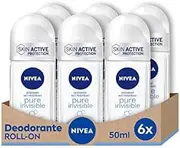 Nivea, Roll On Deodorant 6 Packs of 50 ml