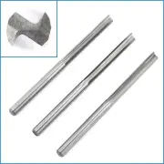 3pcs 3.175mm x 25mm Carbide 2 Flute Straight Router Bit Engraving CNC Milling