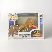 Funko POP Jurassic World 1216 Atrociraptor Panthera Target Excl + POP Protector