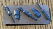 Vintage Snap On Tools Collectable Hat Lapel Pin Set VHTF
