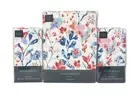 CYNTHIA ROWLEY 9 PC Set 60" x 84" Cotton Floral Tablecloth & 8 Cloth Napkins NEW